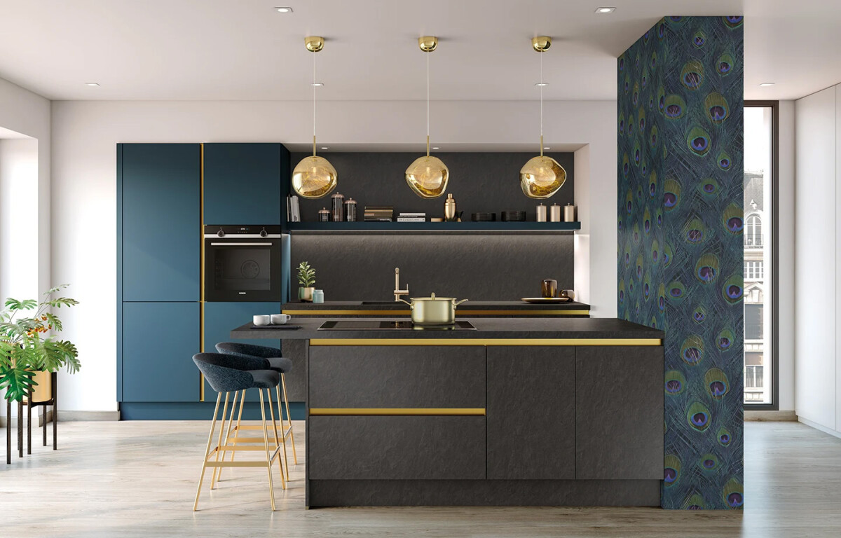 KINGSTON Bleu Intense et Ardoise